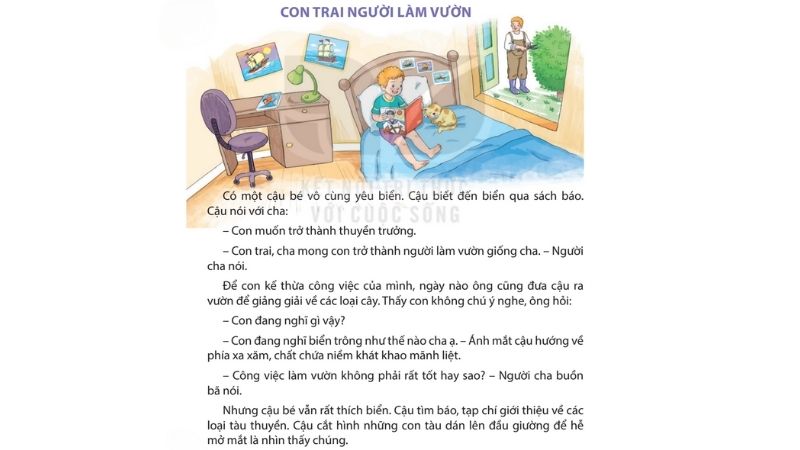 Câu 2: Đọc Bài 26: Con trai người làm vườn 1