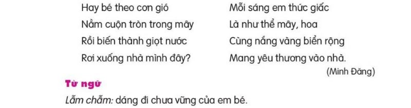 Câu 2: Đọc Bài 26: Em mang về yêu thương 2