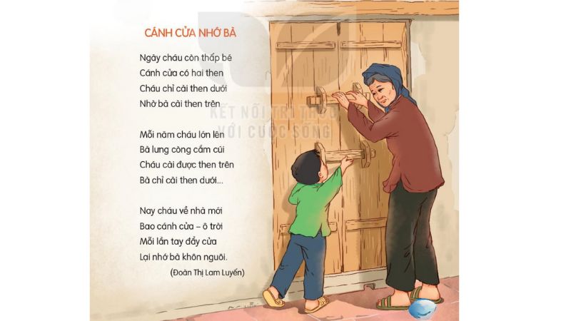 Câu 2: Đọc Bài 29: Cánh cửa nhớ bà