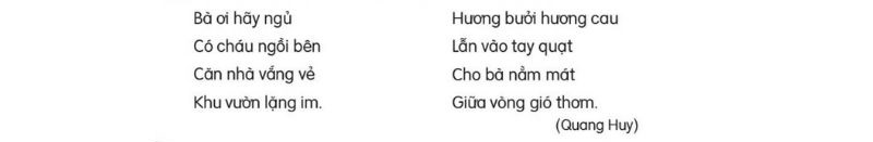 Câu 2 trang 114 Tiếng Việt 2 tập 1 Kết nối tri thức Phần Luyện tập