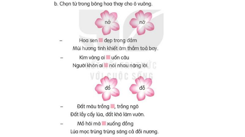 Câu 2 trang 123 Tiếng Việt 3 Tập 1 Kết nối tri thức bài tập b