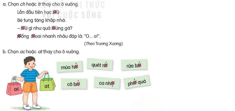 Câu 2 trang 127 Tiếng Việt 2 tập 1 Kết nối tri thức