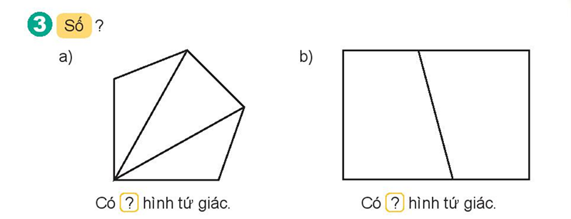 Bài số 3: Giải luyện tập câu 3 trang 111 SGK Toán 2 tập 1