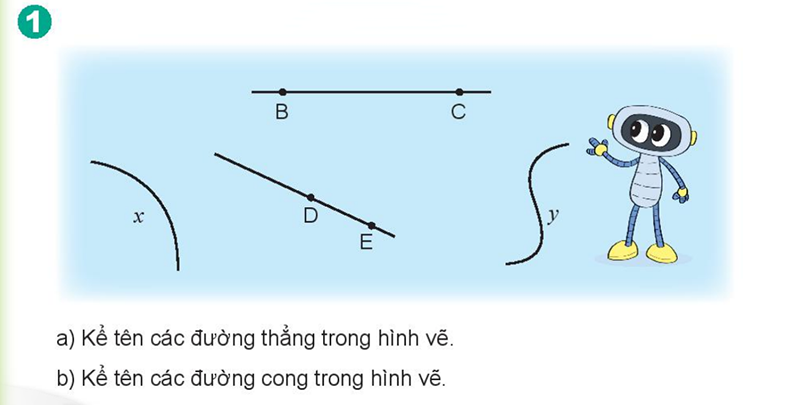 Bài số 4: Giải hoạt động câu 1 trang 100 SGK Toán 2 tập 1