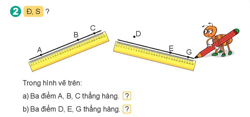 Bài số 5: Giải hoạt động câu 2 trang 101 SGK Toán 2 tập 1