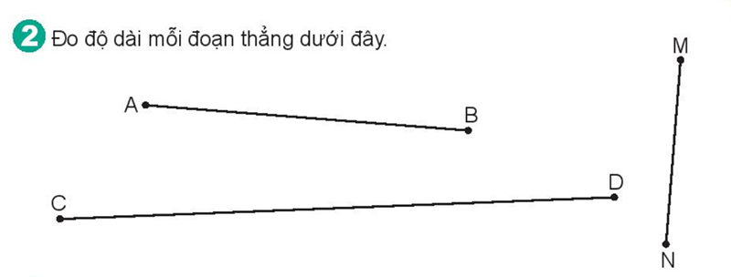 Bài số 6: Giải hoạt động câu 2 trang 109 SGK Toán 2 tập 1