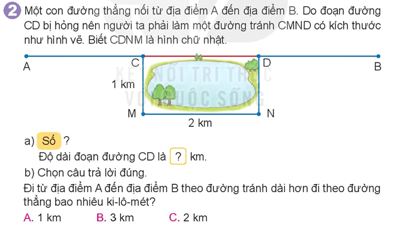 Bài số 8: Giải luyện tập 2 trang 60 SGK Toán 3 tập 1