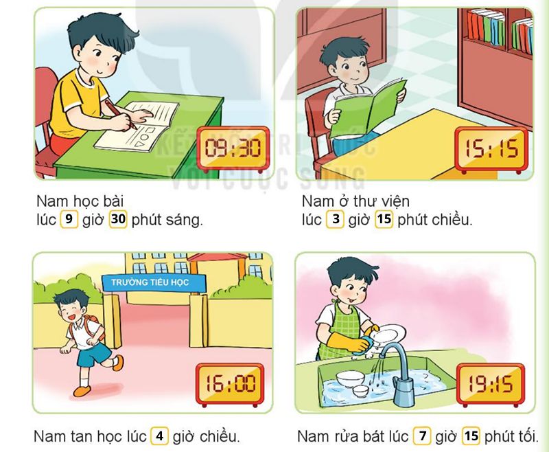 giải Bài số 6: Giải hoạt động câu 3 trang 115 SGK Toán 2 tập 1