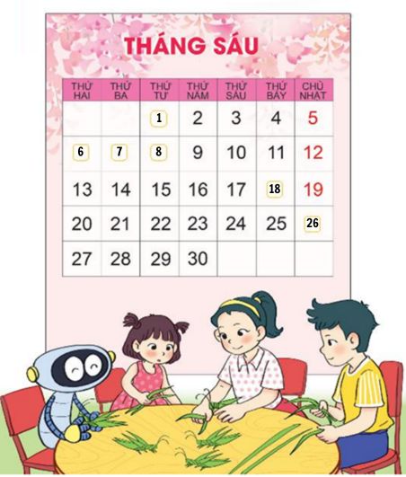 giải Bài số 8: Giải hoạt động câu 3 trang 121 SGK Toán 2 tập 1 - 1