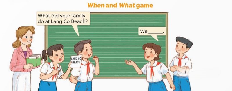 Lets play Lesson 2 Unit 11: Family time lớp 5