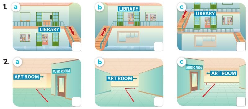 Listen and tick Lesson 2 Unit 6: Our school rooms lớp 5