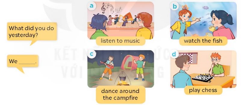 Listen, point and say Lesson 2 Unit 9: Our outdoor activities lớp 5