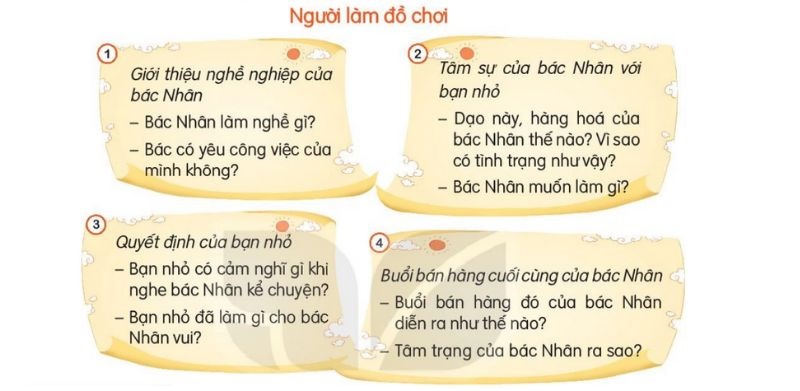 Nói và nghe bài 31: Người làm đồ chơi trang 139 Tiếng Việt 3 Tập 1 Kết nối tri thức