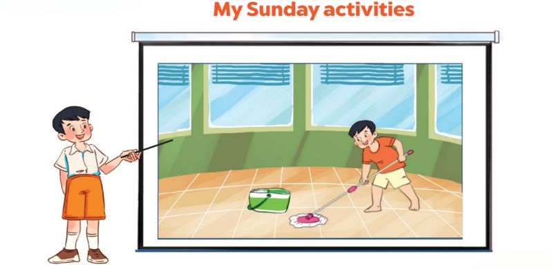 Project Lesson 3 Unit 14: Daily activities