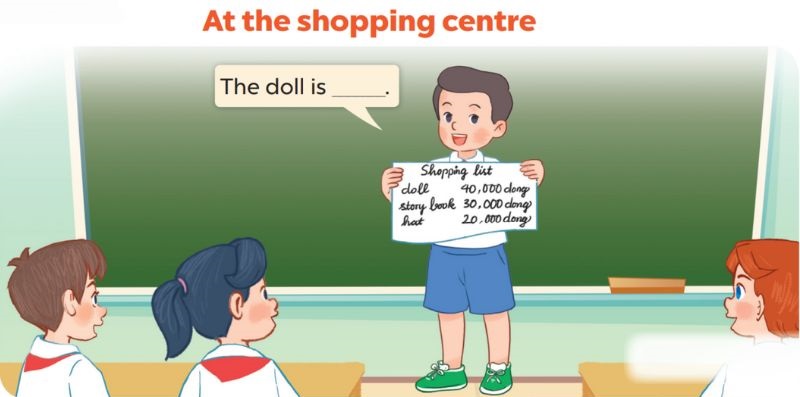 Project Lesson 3 Unit 18: At the shopping centre