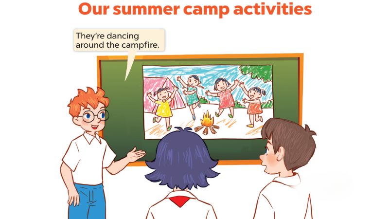 Project Lesson 3 Unit 20: At summer camp