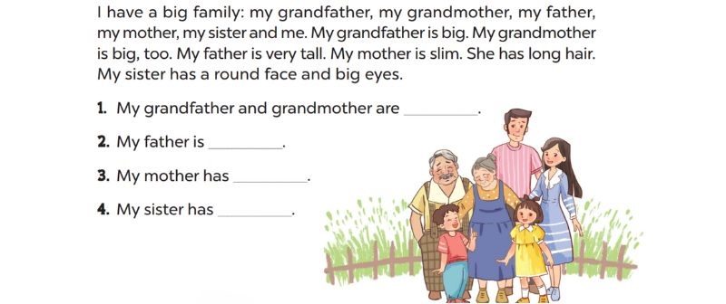 Read and complete Lesson 3 Unit 13: Appearance