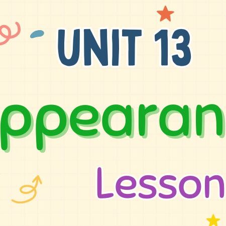 Tiếng Anh lớp 4 Unit 13: Appearance Lesson 2 – Global Success