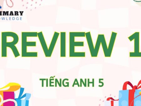 Tiếng Anh lớp 5 Review 1 & Extension activities