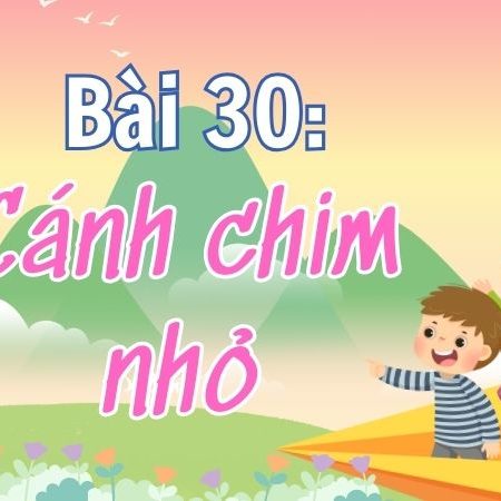 Bài 30: Cánh chim nhỏ – Tiếng Việt Lớp 4 Tập 1 Kết Nối Tri Thức