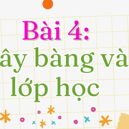 Bài 4: Cây bàng và lớp học Tiếng Việt lớp 1 tập 2 Kết nối tri thức