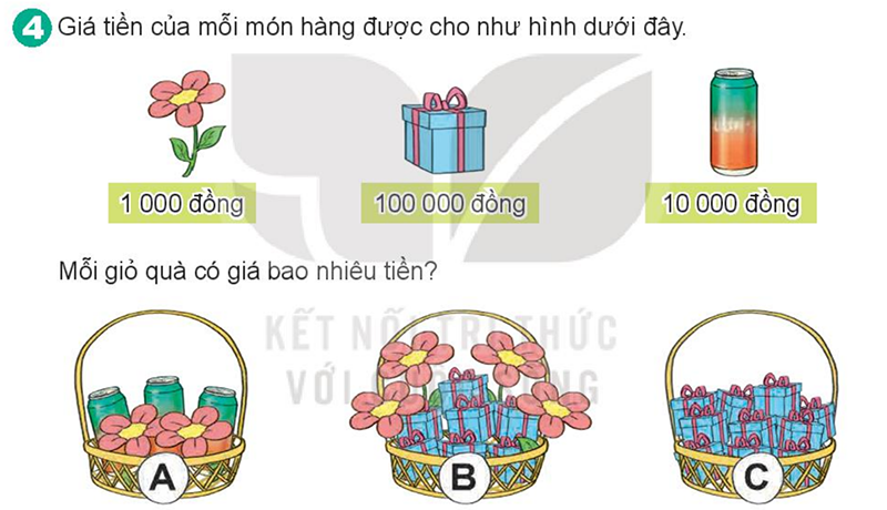 Bài số 10: Giải luyện tập câu 4 trang 40 SGK Toán 4 tập 1