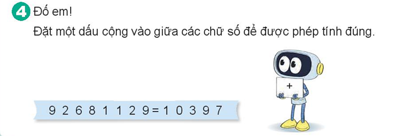 Bài số 13: Giải luyện tập câu 4 trang 90 SGK Toán 4 tập 1