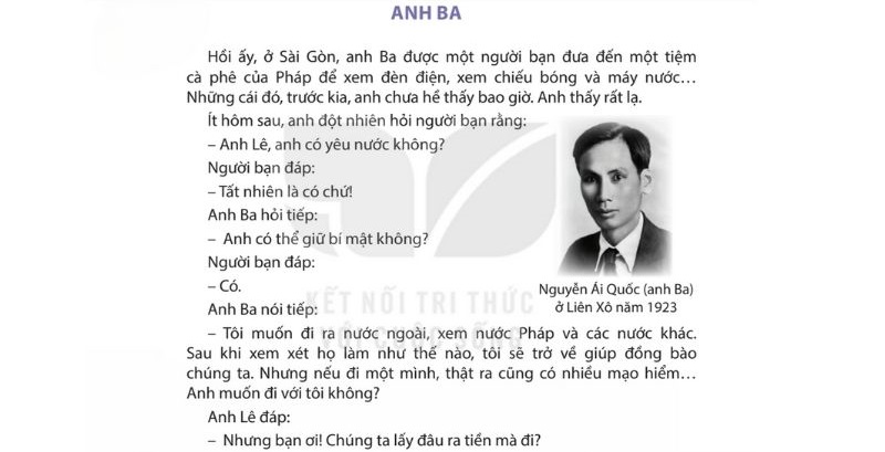 Câu 2: Đọc Bài 32: Anh Ba 1