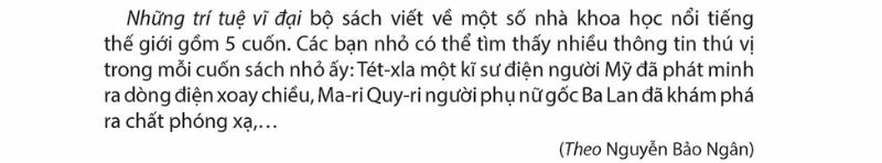 Câu 2 trang 116 Tiếng Việt lớp 5 Kết nối tri thức Tập 1