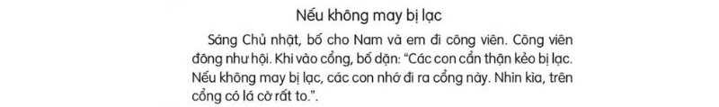 Câu 2 trang 74 SGK Tiếng Việt lớp 1 Kết nối tri thức Tập 2 1