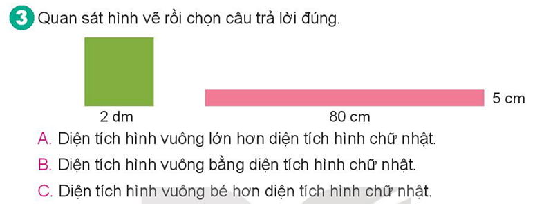 Bài số 3: Giải hoạt động câu 3 trang 61 SGK Toán 4 tập 1