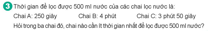 Bài số 3: Giải hoạt động câu 3 trang 69 SGK Toán 4 tập 1