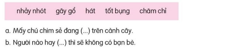 Câu 5 trang 92 SGK Tiếng Việt lớp 1 Kết nối tri thức Tập 2