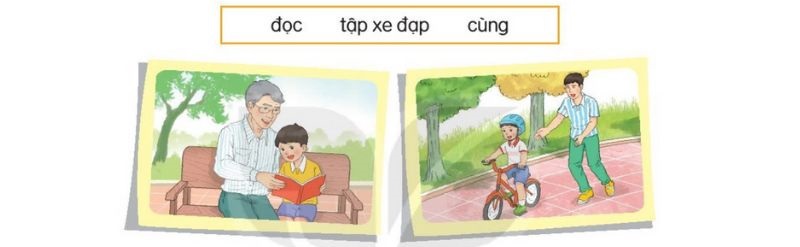 Câu 6 trang 38 SGK Tiếng Việt lớp 1 Kết nối tri thức Tập 2