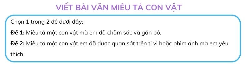 Phần Viết Bài 29: Ở vương quốc tương lai trang 128 Tiếng Việt lớp 4 Kết nối tri thức Tập 1