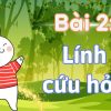 Bài 2: Lính cứu hỏa Tiếng Việt lớp 1 tập 2 Kết nối tri thức