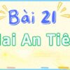 Bài 21: Mai An Tiêm – Tiếng Việt Lớp 2 tập 2 Kết Nối Tri Thức