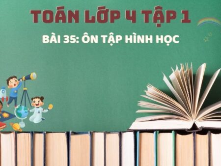 Bài 35: Ôn tập hình học – Toán Lớp 4 Tập 1 Kết Nối Tri Thức