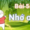 Bài 5: Nhớ ơn Tiếng Việt lớp 1 tập 2 Kết nối tri thức