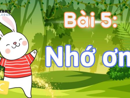 Bài 5: Nhớ ơn Tiếng Việt lớp 1 tập 2 Kết nối tri thức