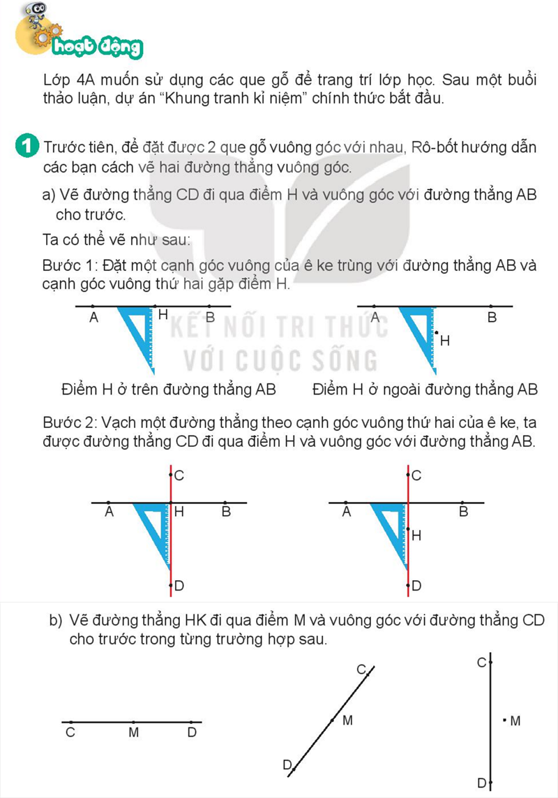 Bài số 1: Giải hoạt động câu 1 trang 94 - 95 SGK Toán 4 tập 1