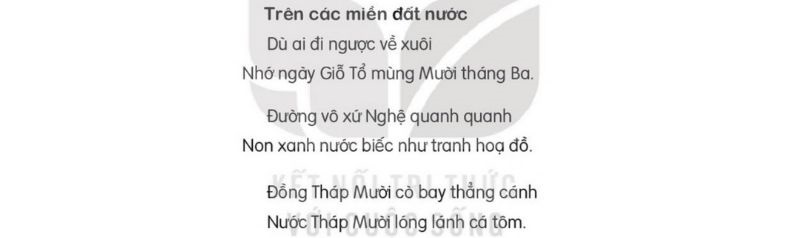 Câu 1 trang 115 SGK Tiếng Việt lớp 2 Kết nối tri thức Tập 2 Phần Viết