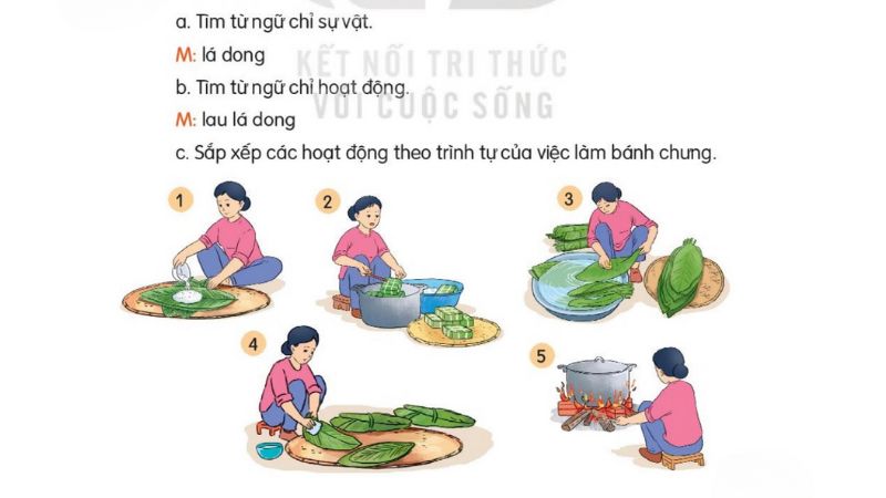 Câu 1 trang 21 SGK Tiếng Việt lớp 2 Kết nối tri thức Tập 2