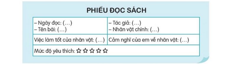 Câu 1 trang 53 SGK Tiếng Việt lớp 3 Kết nối tri thức Tập 2 Đọc mở rộng