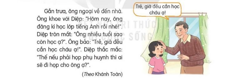 Câu 1 trang 53 SGK Tiếng Việt lớp 3 Kết nối tri thức Tập 2 Luyện từ và câu