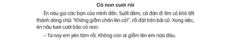 Câu 1 trang 58 SGK Tiếng Việt lớp 2 Kết nối tri thức Tập 2 Phần Viết