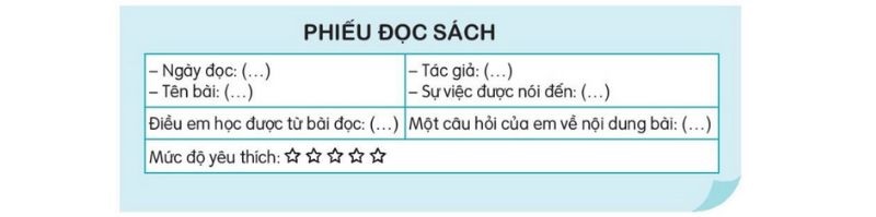 Câu 1 trang 68 SGK Tiếng Việt lớp 3 Kết nối tri thức Tập 2 Đọc mở rộng