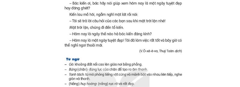 Câu 2: Đọc Bài 15: Ngày như thế nào là đẹp? SGK Tiếng Việt lớp 3 Kết nối tri thức Tập 2 2