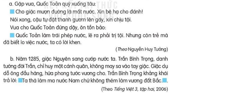 Câu 2 trang 100 SGK Tiếng Việt lớp 3 Kết nối tri thức Tập 2 Luyện từ và câu