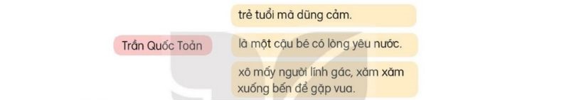 Câu 2 trang 102 SGK Tiếng Việt lớp 2 Kết nối tri thức Luyện tập theo văn bản